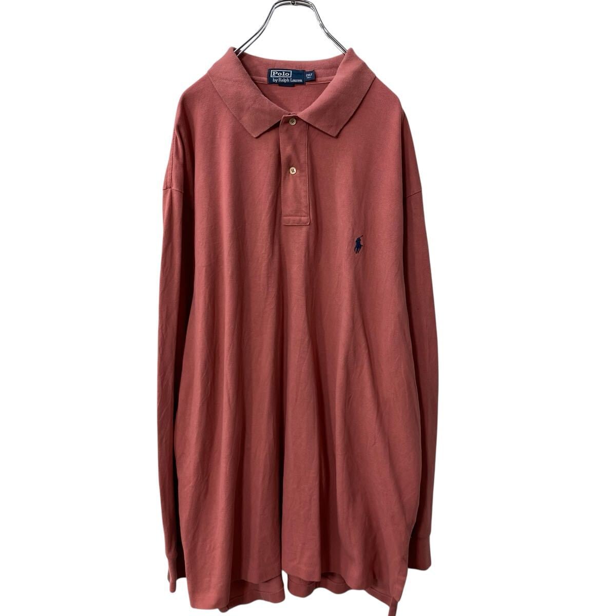 【ラルフローレン】長袖シャツ　ポニーロゴ　QRタグ　現行　ゆったり　赤　XL 楽天市場】90's 大きいサイズ XL □ POLO ポロ ラルフローレン 2