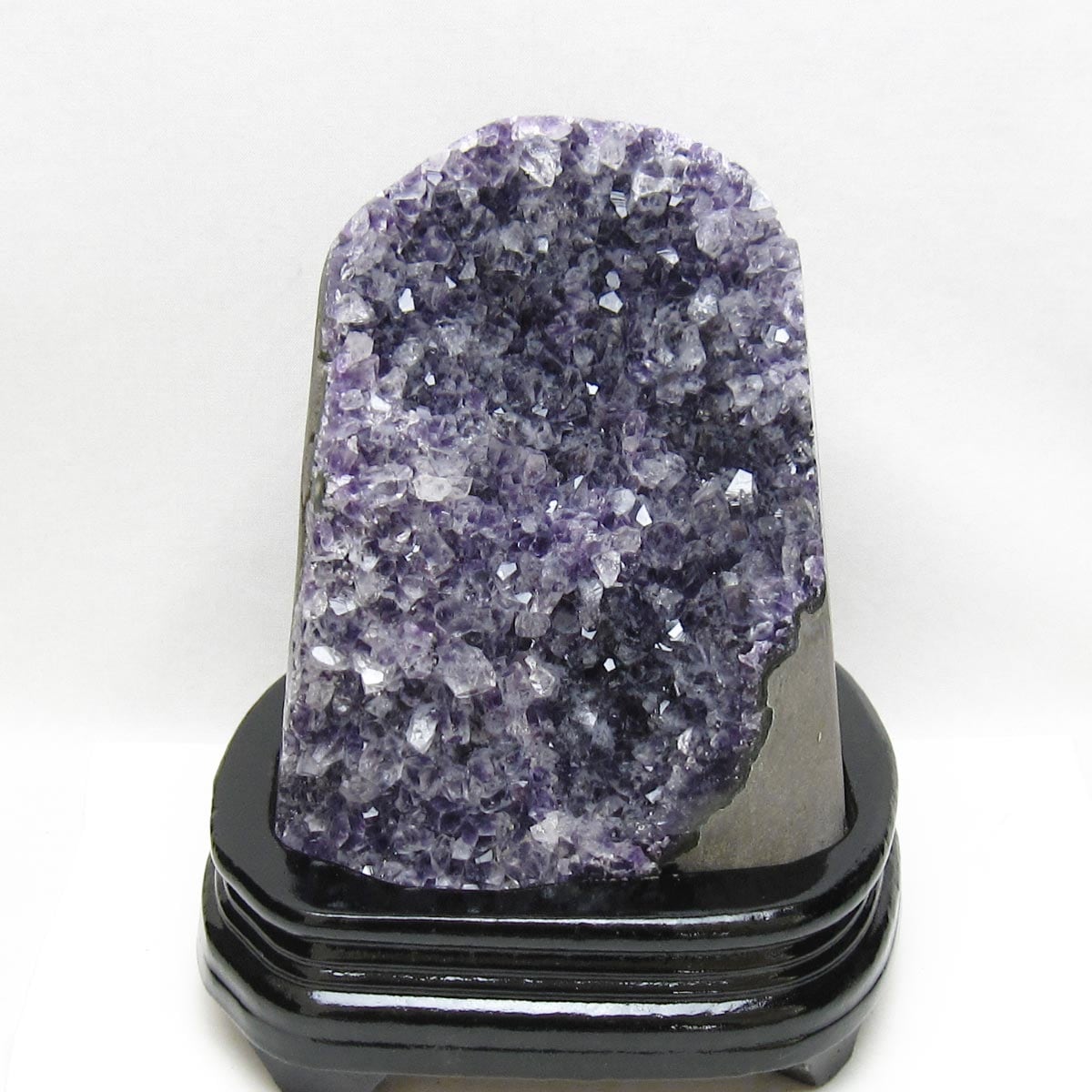 2.1Kg アメジスト クラスター アメジスト 原石 ウルグアイ産 amethyst 台座付属 一点物 192-719