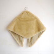 LOEFF  Fur Reversible Triangle Scarf