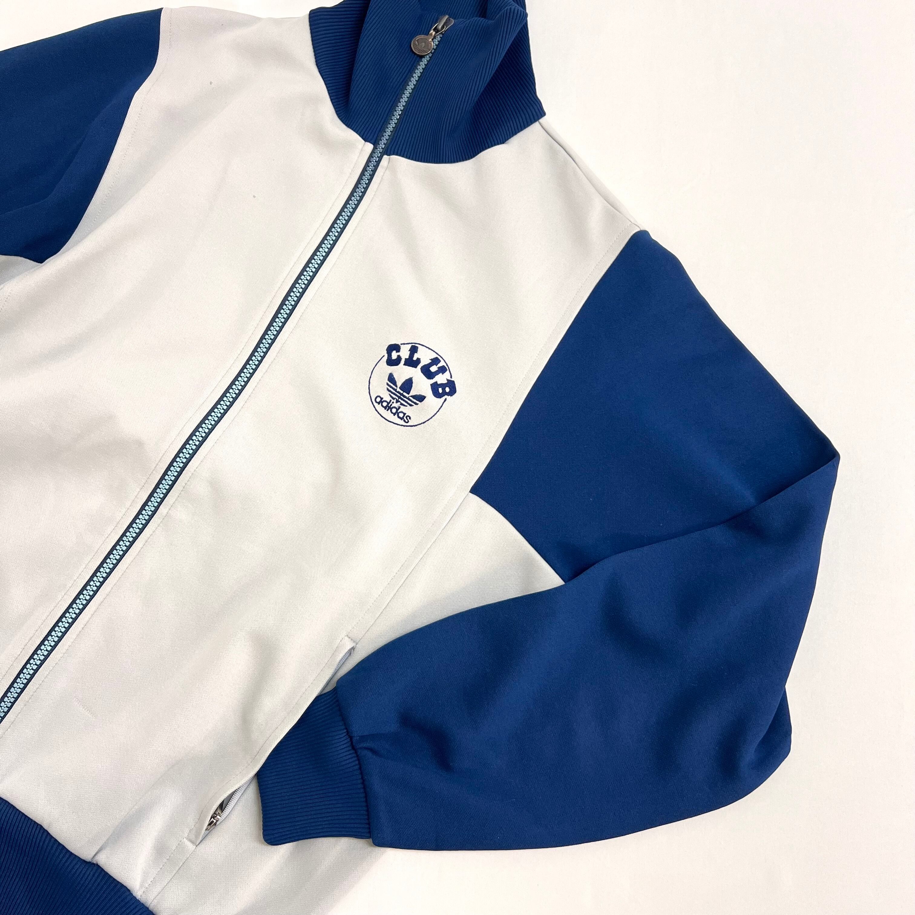 80's CLUB adidas トラックジャケット デサント社製 サイズ4 80's CLUB adidas トラックジャケット デサント社製 サイズ4