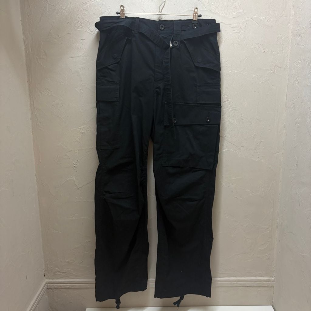 希少★ Sacai (サカイ)×NIKE(ナイキ)ブラック　カーゴパンツ NIKE sacai ナイキ サカイ NIKE × sacai カーゴパンツ ブラック SIZE M