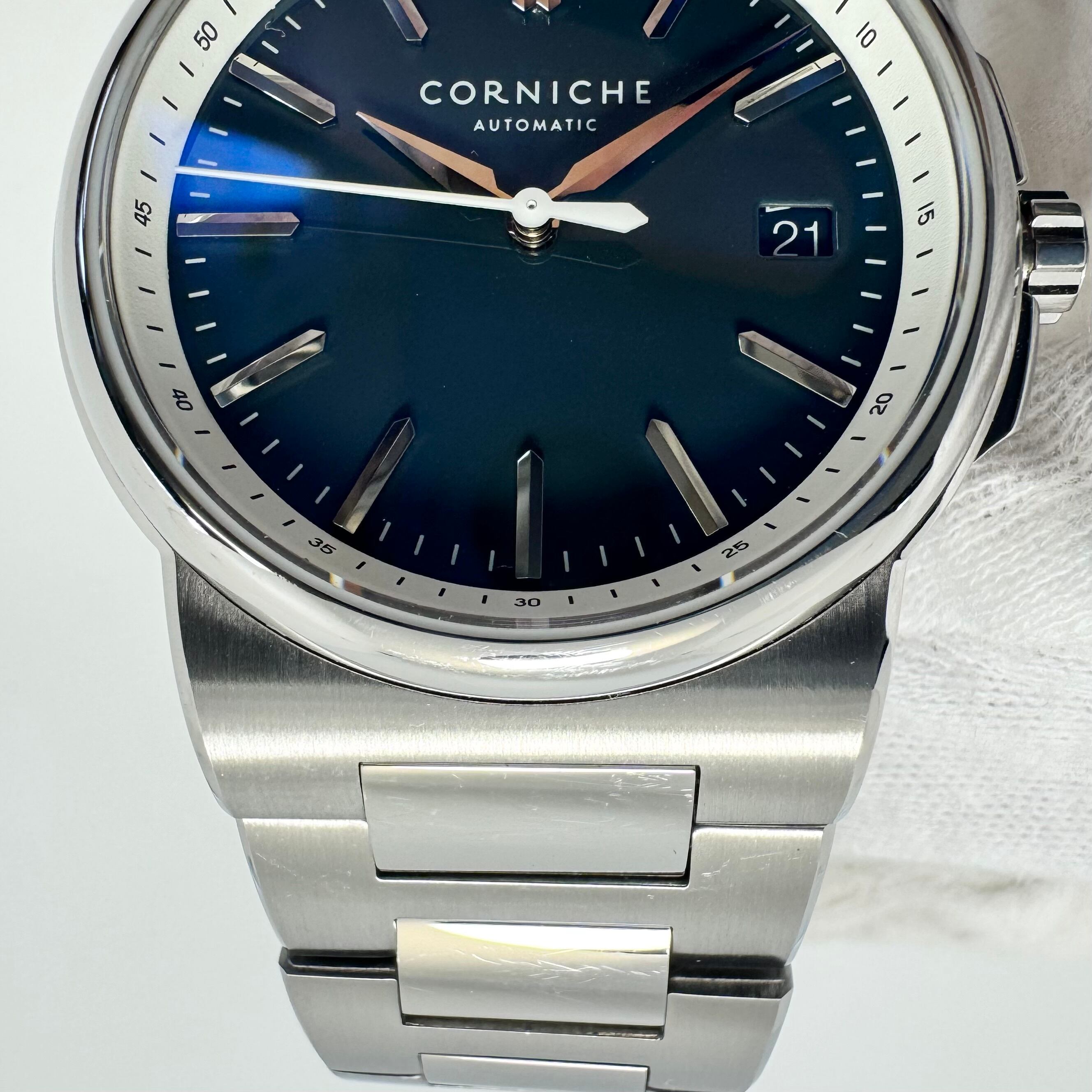 動作良好】腕時計 メンズ コーニッシュ CORNICHE ラ・グランデ