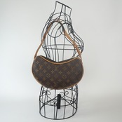 LOUIS VUITTON ルイヴィトン モノグラム ポシェット クロワッサン ワンショルダーバッグ M51510 ブラウン