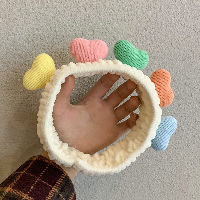 カラーヘアバンド レッドヘアピン 大人ガーリー スウィート キュート カジュアル ヘアアクセサリー ブラック・アイド・ピーズ57098118763