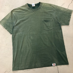 OLD DICKIES FADE GREEN POCKET TEE