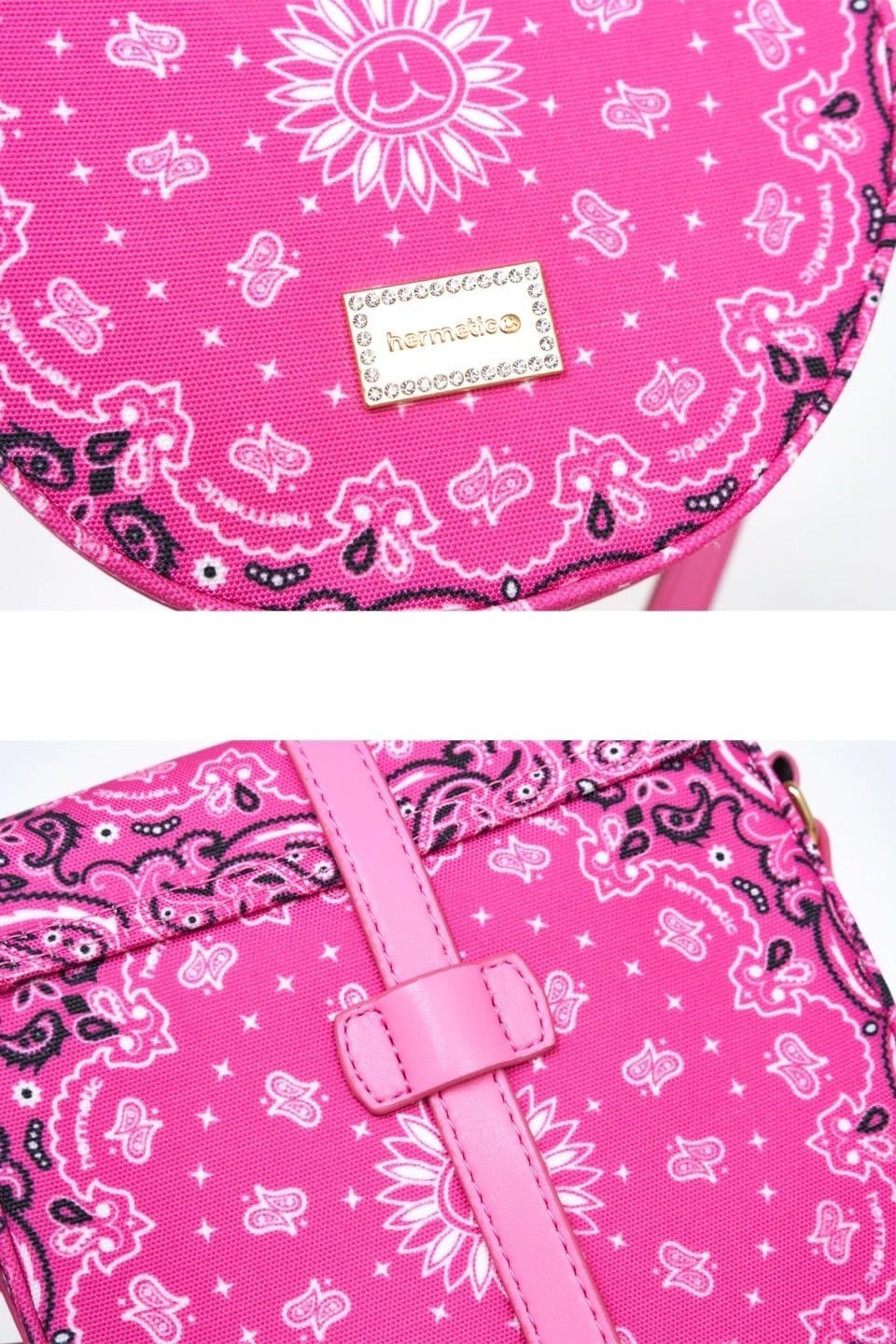 SALE!!【HERMETIC】PNK / NEW PAISLEY STRAP BAG【ヘルメティック