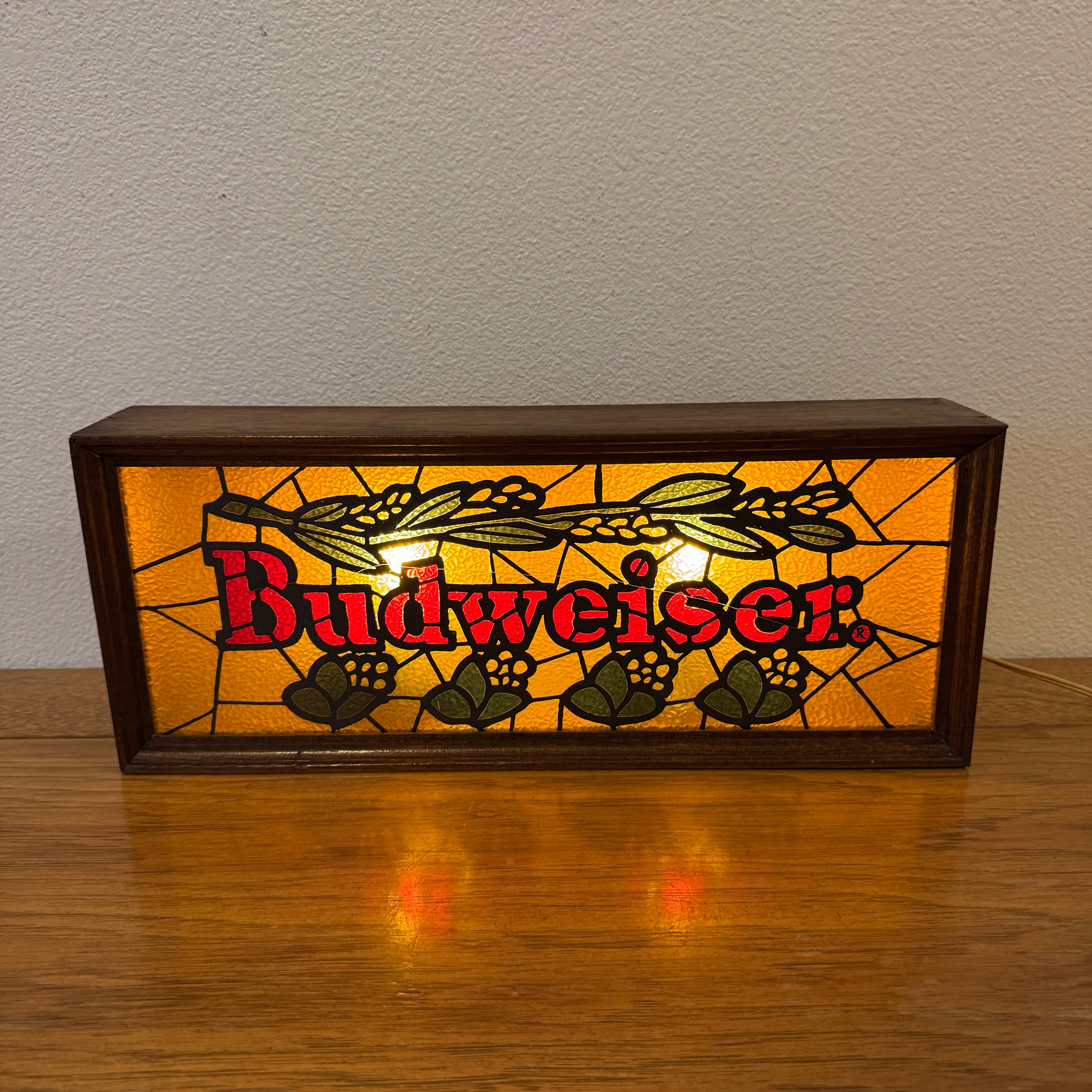 #2087 ビンテージ Budweiser バドワイザー ランプ ビールサイン