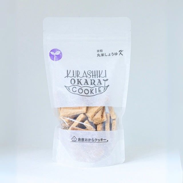 倉敷おからクッキー【米粉/しょうゆ味】140g