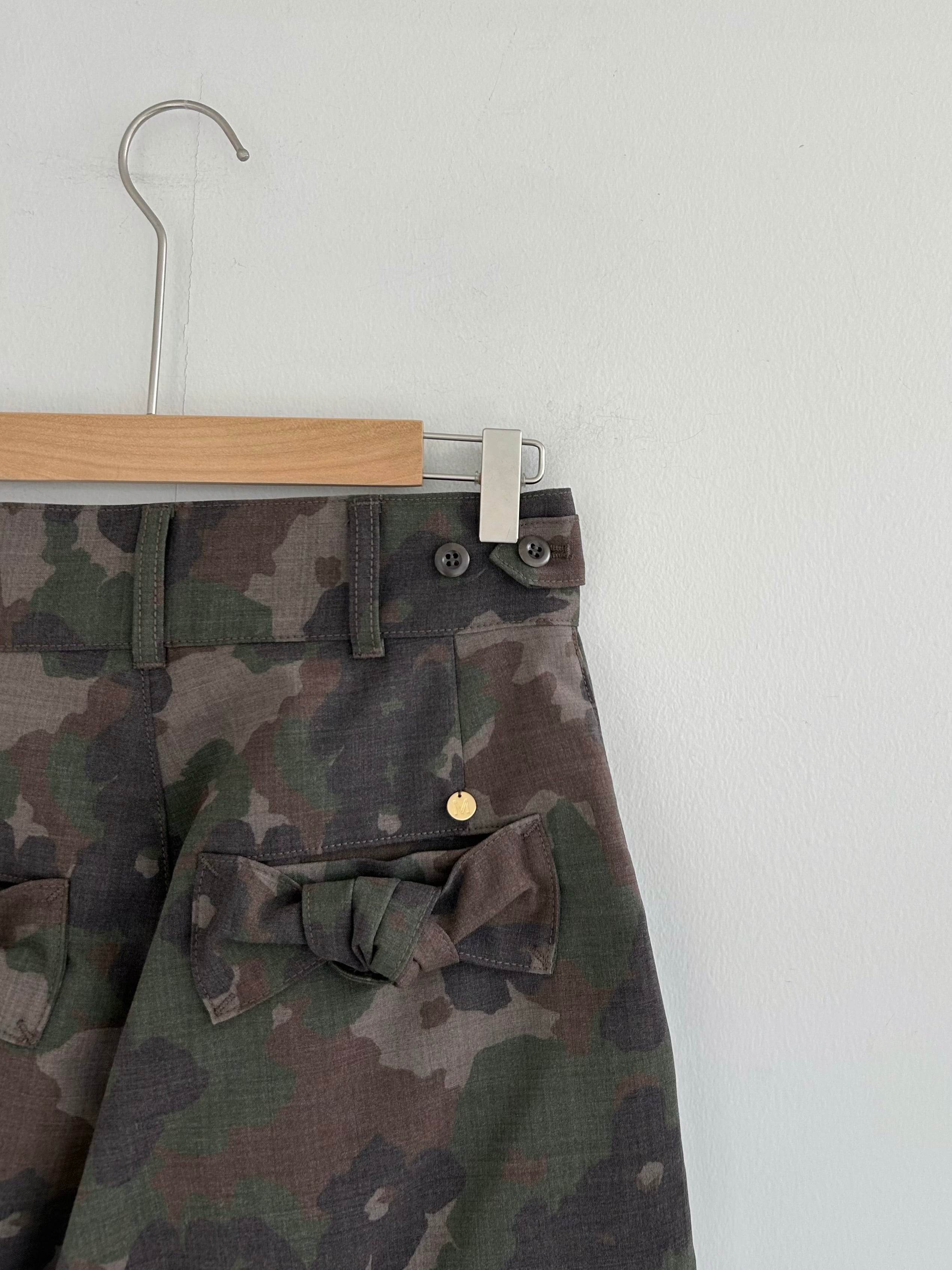 MUVEIL フラワーカモフラージュカーゴパンツ | KOKO