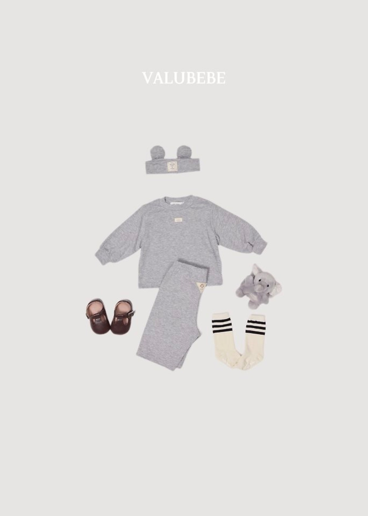 韓国子供服 / 26Autumn / 〖取寄〗valubebe / ミニミニ ツイン セット / ベビー服 / キッズ服 *6M~S*