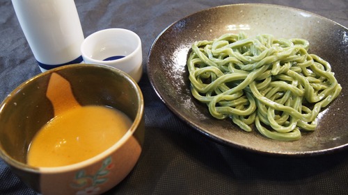 ピーナツ胡麻 （小松菜麺）4~8人前(800g)クール便　もえぎ GM800 アレンジうどん