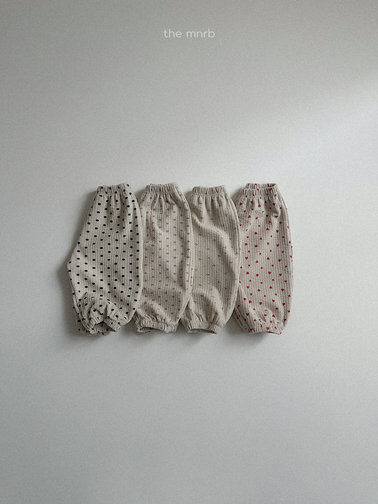 round pony tail pants【minirobe】※12月中旬発送予定