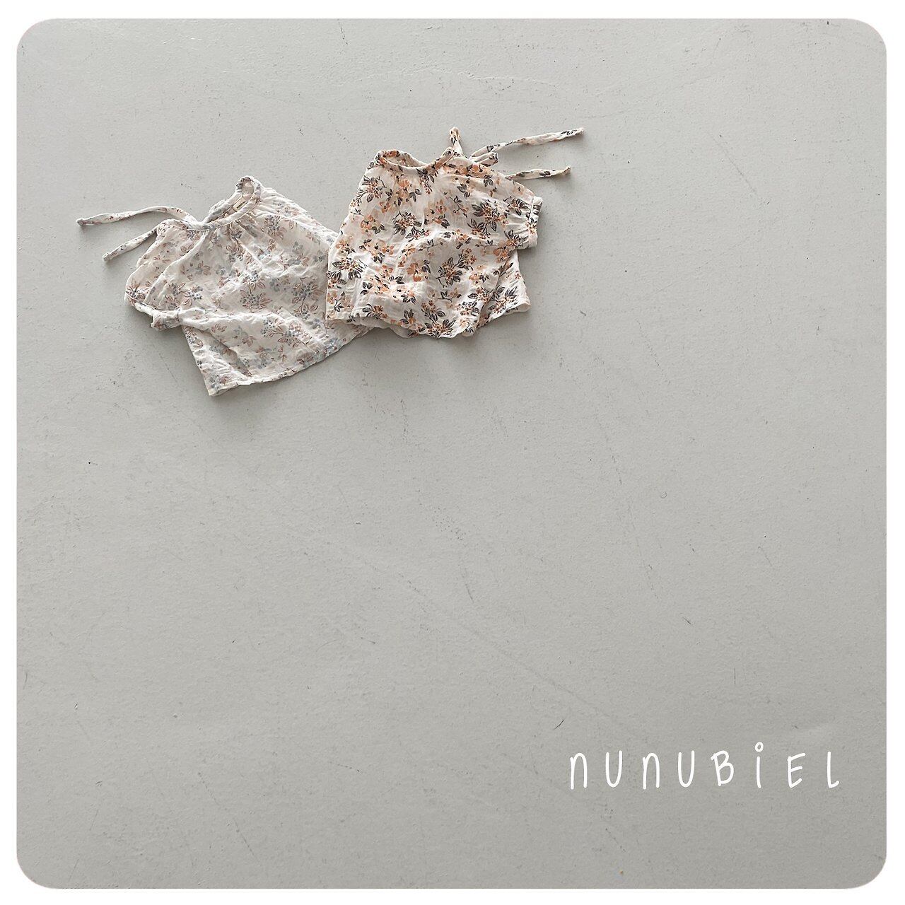 〘予約〙nunubiel / blossom blouse