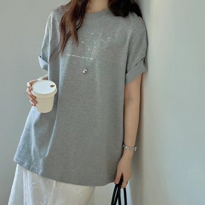 ロゴプリント 半袖Tシャツ L1289