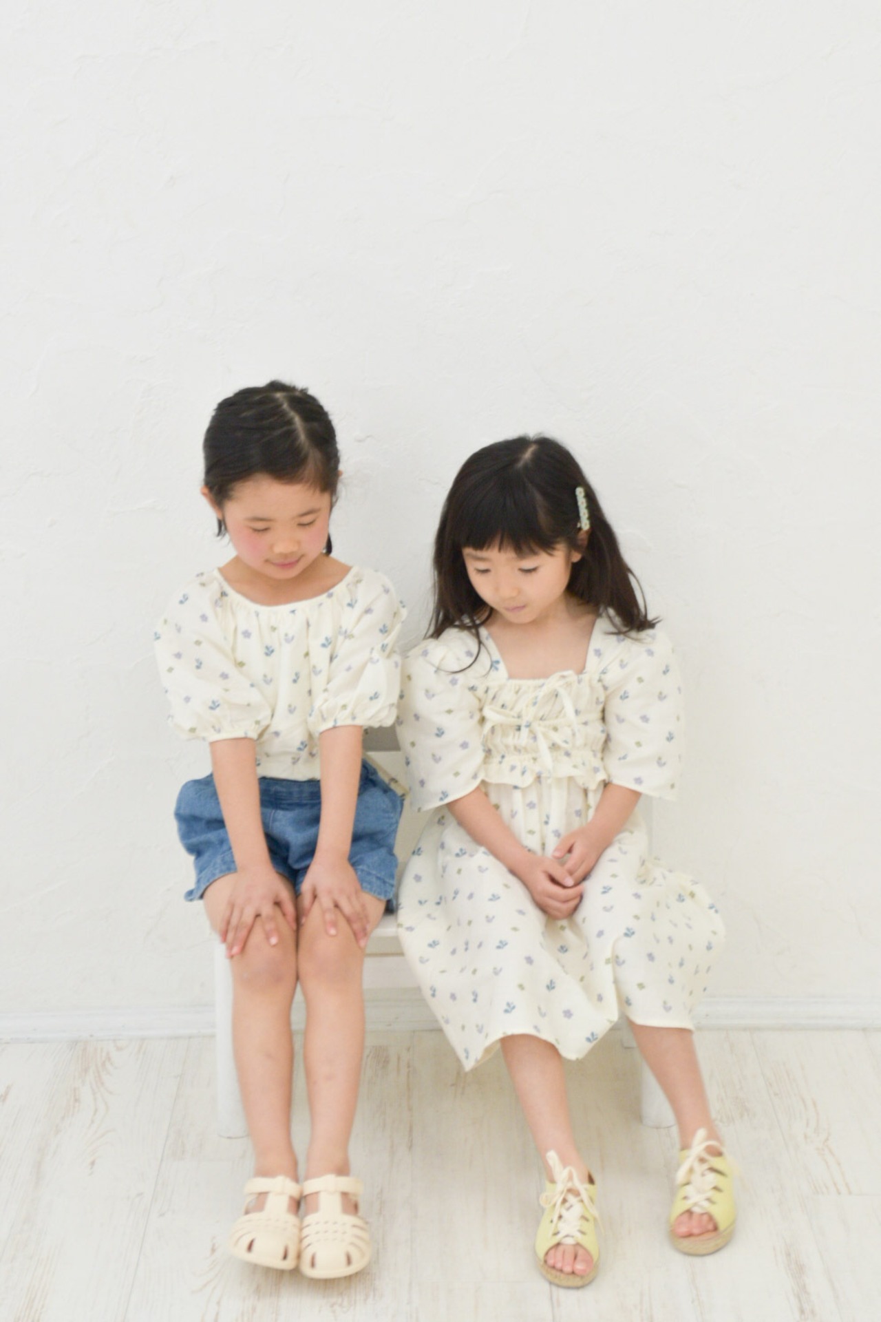 Mia Muslin Flower Dress / MIPOUNET