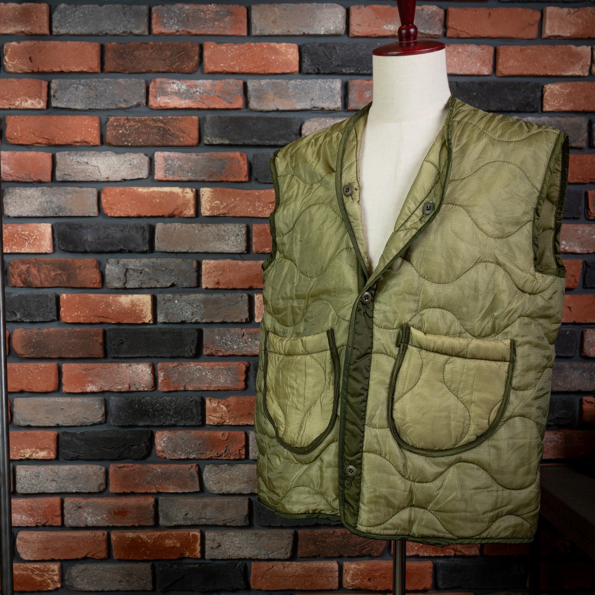 REMAKE】U.S.Army M-65 Liner Vest 実物 リメイク ベスト アメリカ軍 