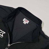 CUTTER & BUCK カッターアンドバック ボーダー ハーフジップ 長袖シャツ カットソー LL/メンズ/ポーツ/ゴルフ