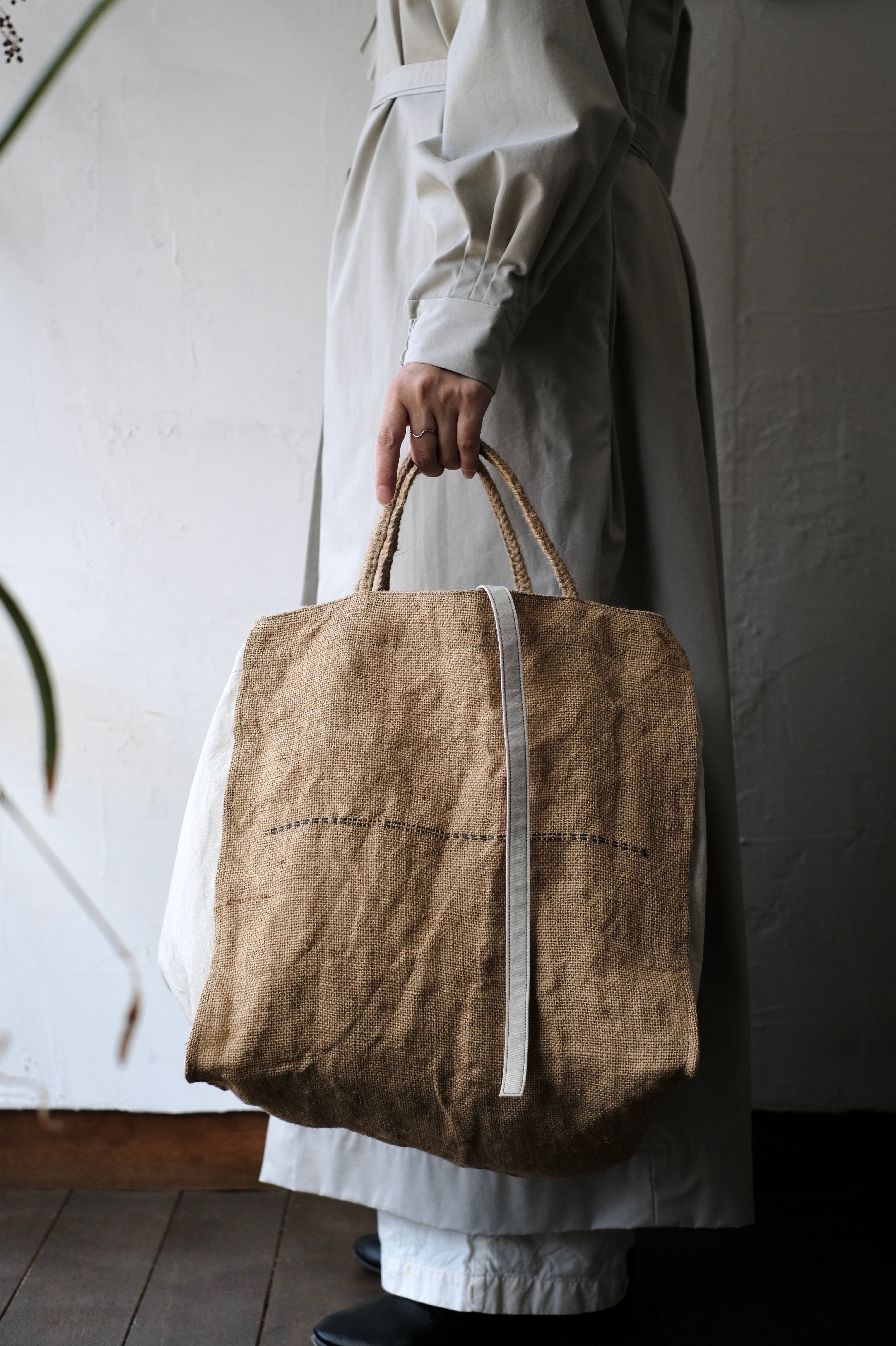 Jute square bag