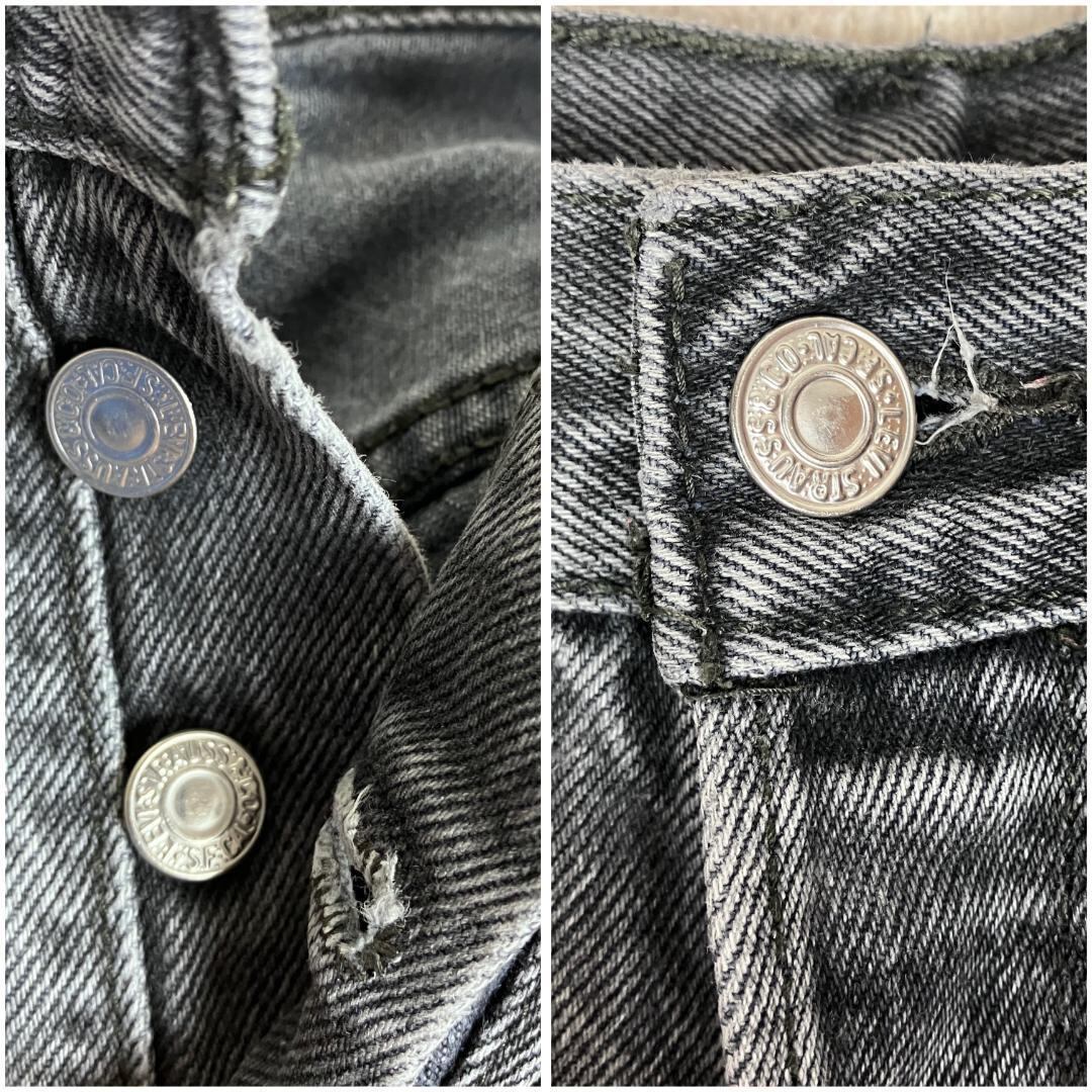 リーバイス501 Levis W35 グレーデニム 黒 Rタブ ボトム 9003 | PAY ID