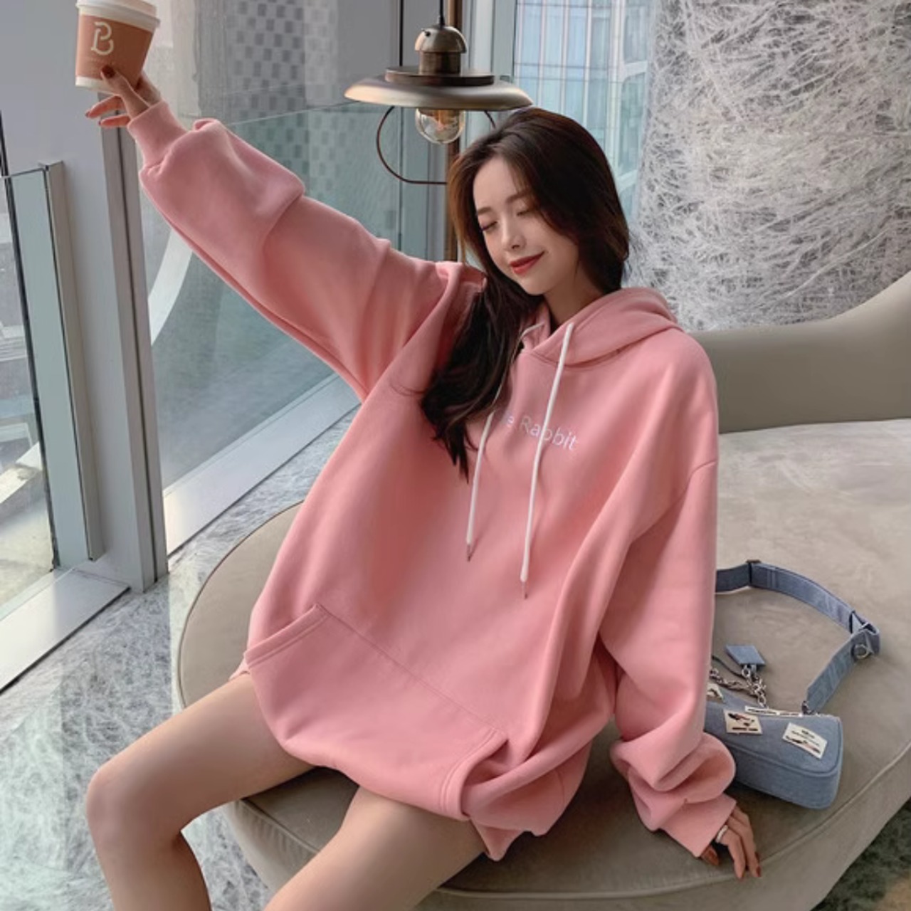 Rabbit Casual Hoodie 5047