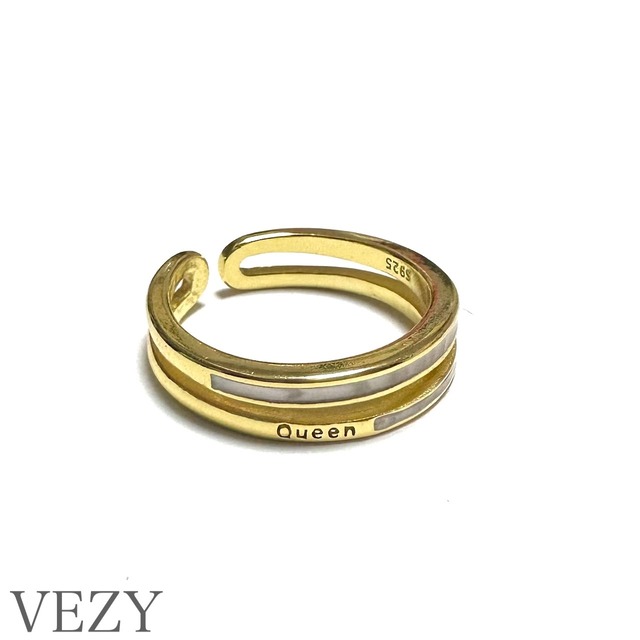 S925 gold ring 12~14 Japan size item no.RG56