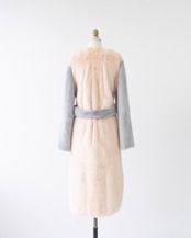 〈CÉLINE by phoebe philo〉Mink fur reversible coat