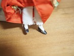 ファー付き赤いワンピースのドール　ビスク 画像14