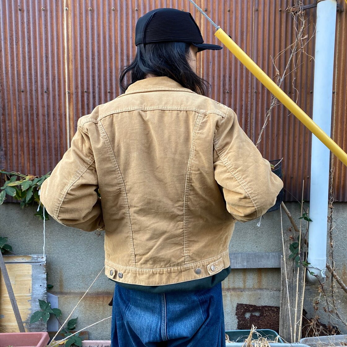 70年代 ビンテージ Wrangler ラングラー コーデュロイボアジャケット 