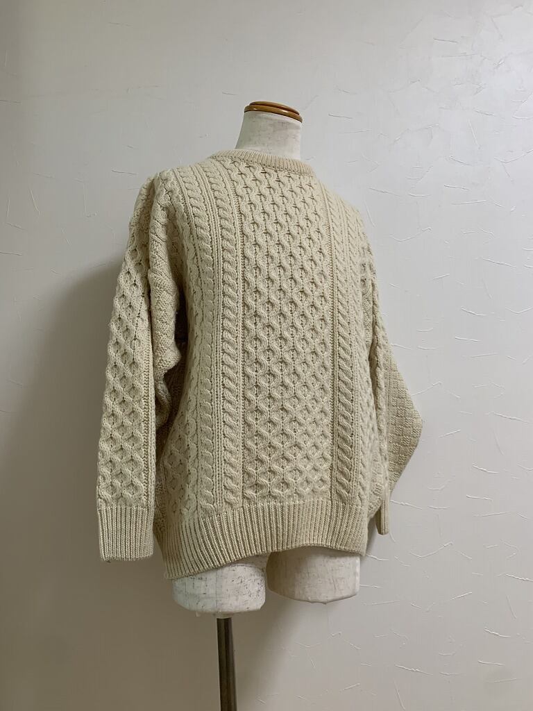 1980's Euro Fisherman Crew Neck Sweater