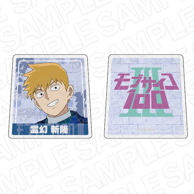 TVアニメ『モブサイコ100』 メモスタンドクリップ 霊幻新隆 チェックスタイル ver.