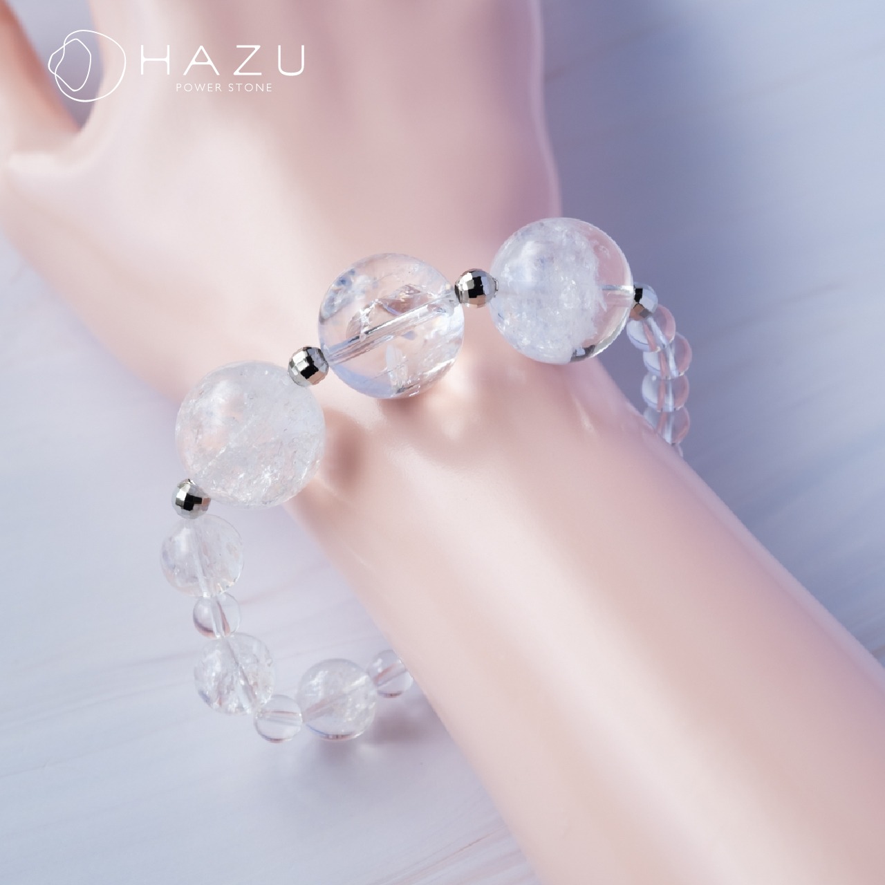 高次な教えと浄化の大玉レムリアン［アイリスレムリアンクォーツ（コロンビア産）／水晶］