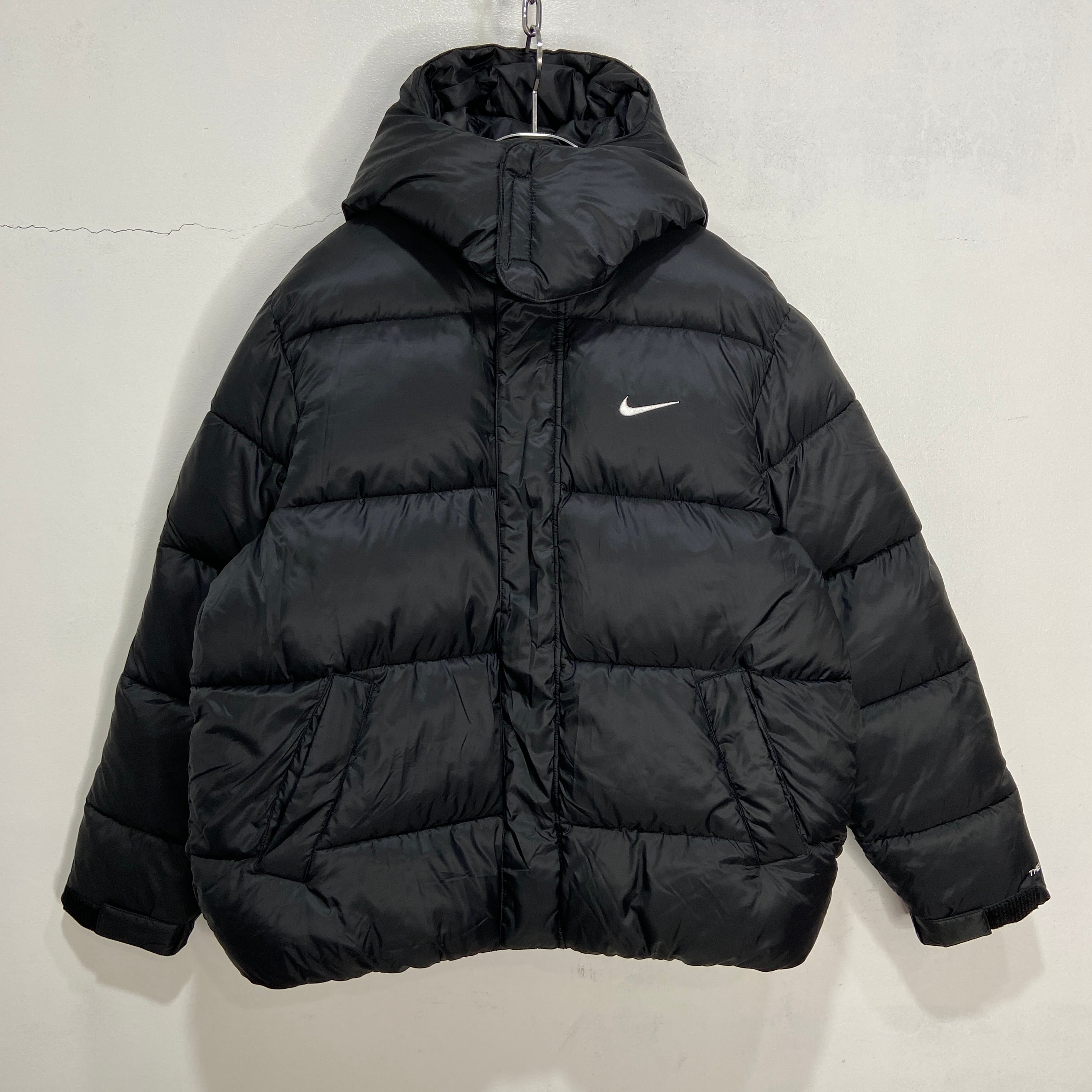 新品 NIKE 中綿ダウンジャケット THERMA-FIT 黒 メンズM ナイキ | 古着