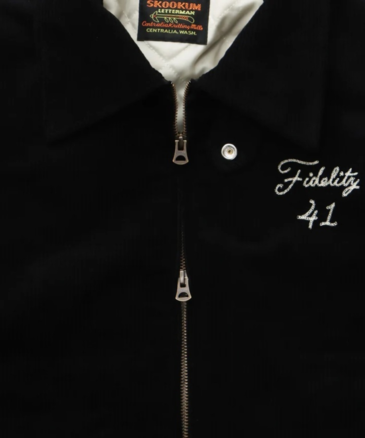 Fidelity / FIDELITY X SKOOKUM CORDUROY BLOUSON / AWARD JACKET / スタジャン - 3