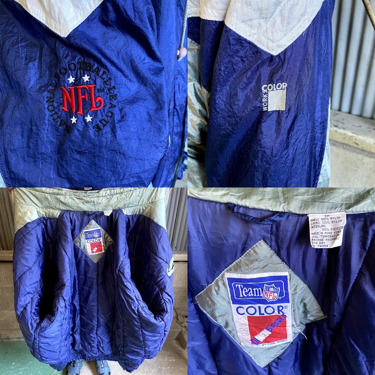ビッグサイズ 90年代 COLOR WORKS DIMENSIONALS NFL ダラス 