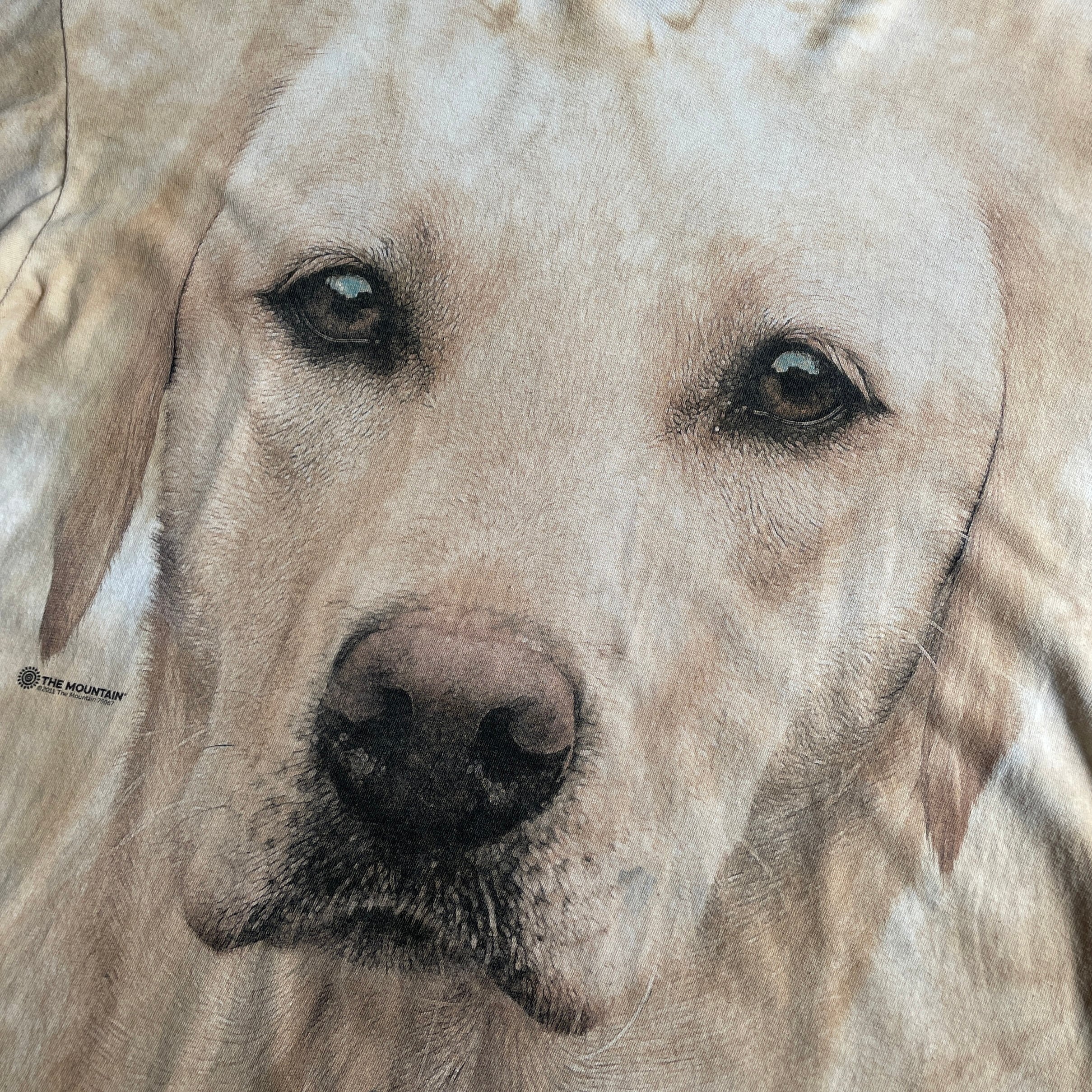 THE MOUNTAIN タイダイ 犬 動物 アニマルTシャツ メンズXL 古着