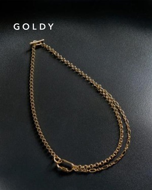 GOLDY/ゴールディ/カラビナ チェーン ネックレス【UNISEX ACCESSORIES】/アクセサリー/3240201【追跡可能メール便180円】