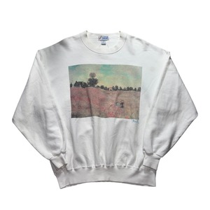vintage 1990’s Claude Monet print sweat shirt