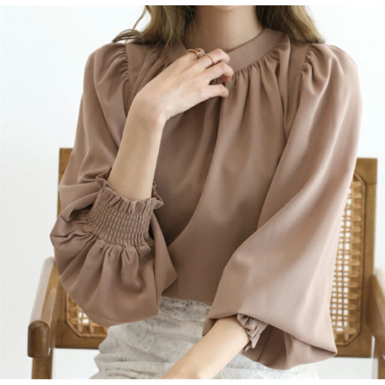 シフォンブラウス_138578