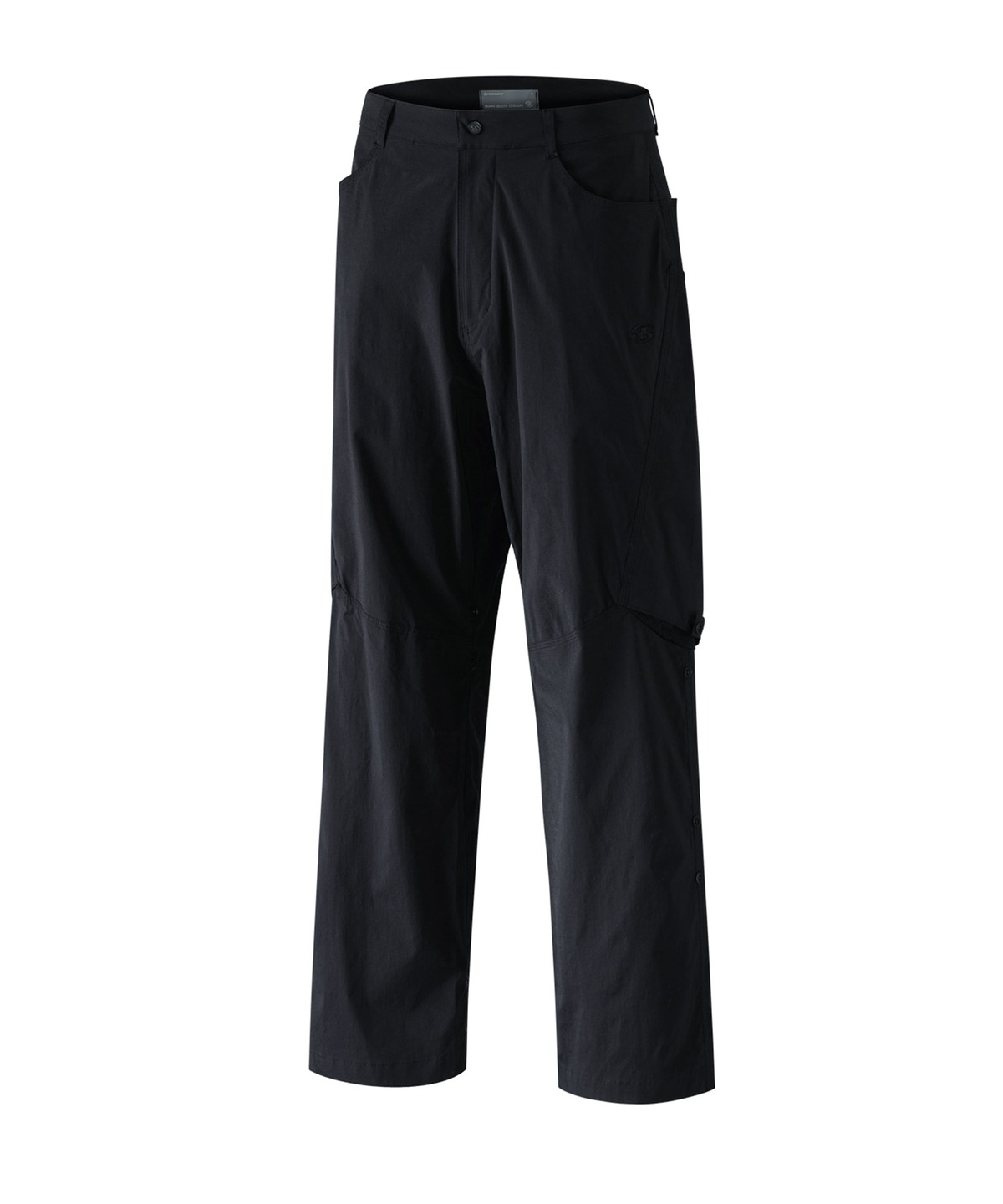 SAN SAN GEAR SNAP STRETCH PANTS [BLACK] San San Gear - Side Snap