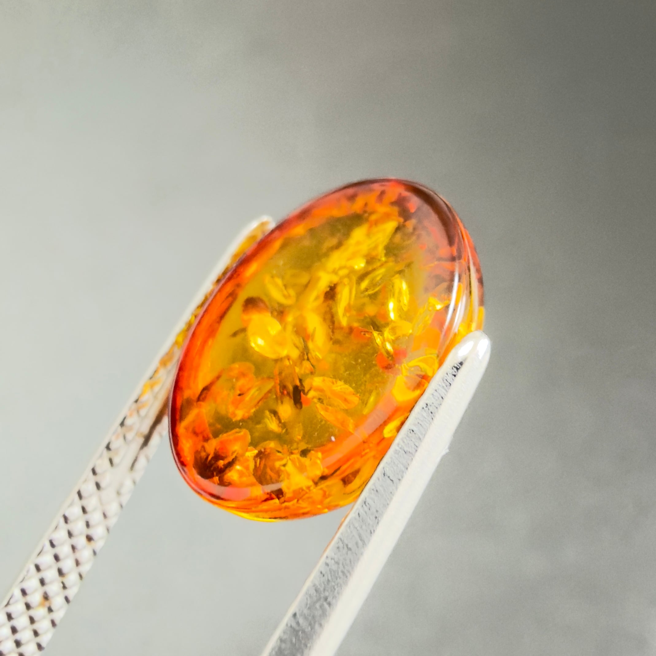 琥珀　レア品　ポーランド 琥珀】 ルース ポーランド産 1.41ct | たからいしルース オンライン