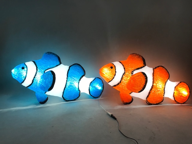 3Dモチーフライト　マリン　カクレクマノミ