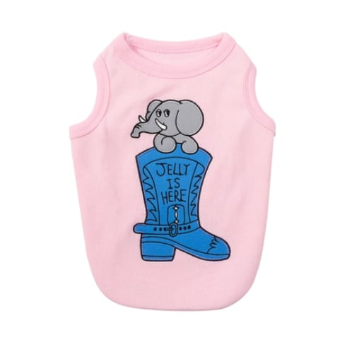L/即納【andblank】Jelly Phant Western Sleeveless（pink）