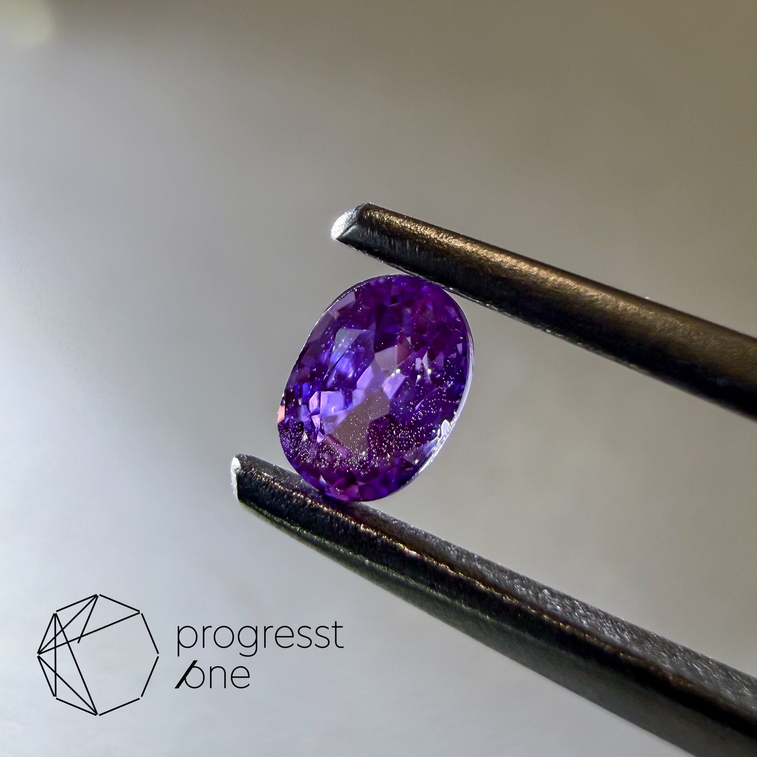 パープルサファイア0.28ct | progresstone