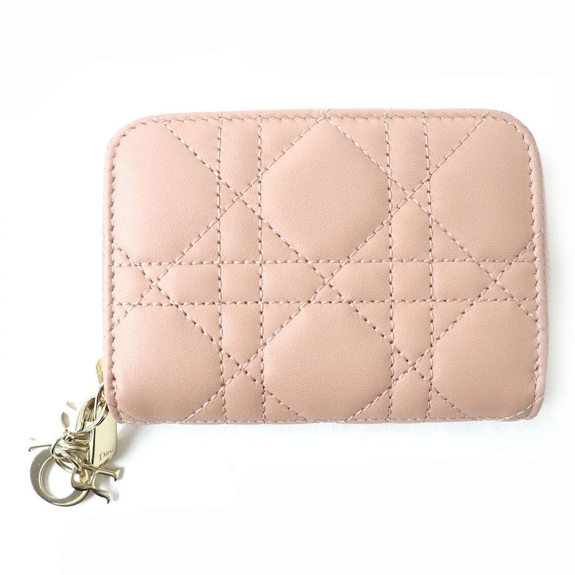 極美品△クリスチャンディオール LADY DIOR VOYAGEUR カナージュ 