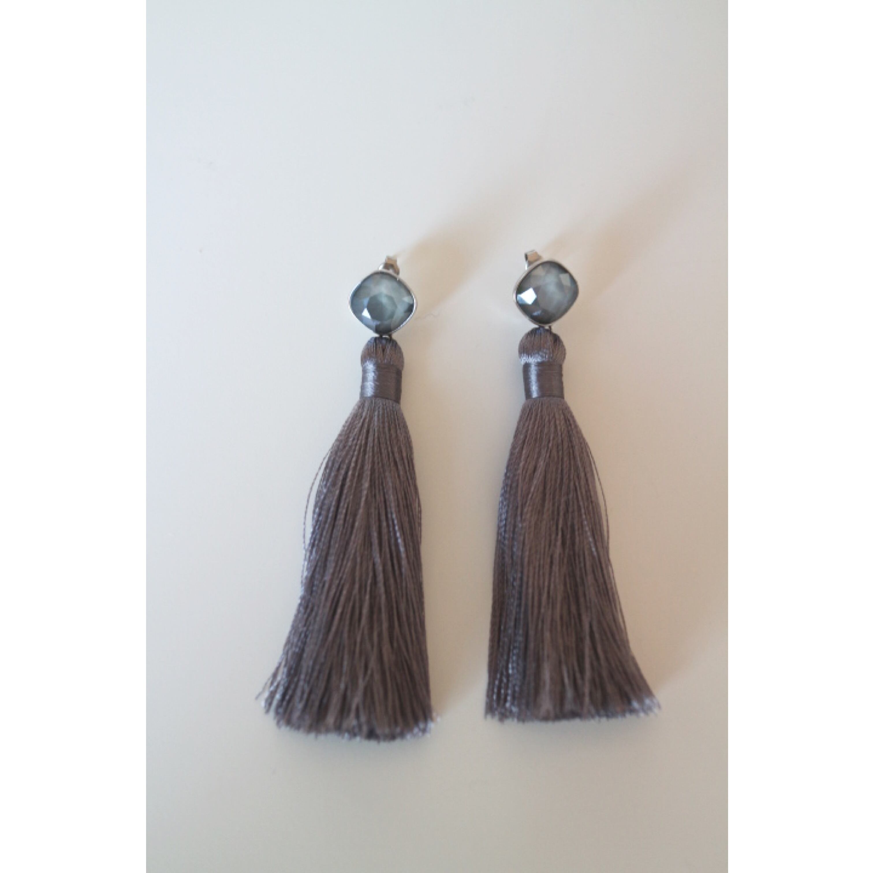 swarovski & tassel pierce