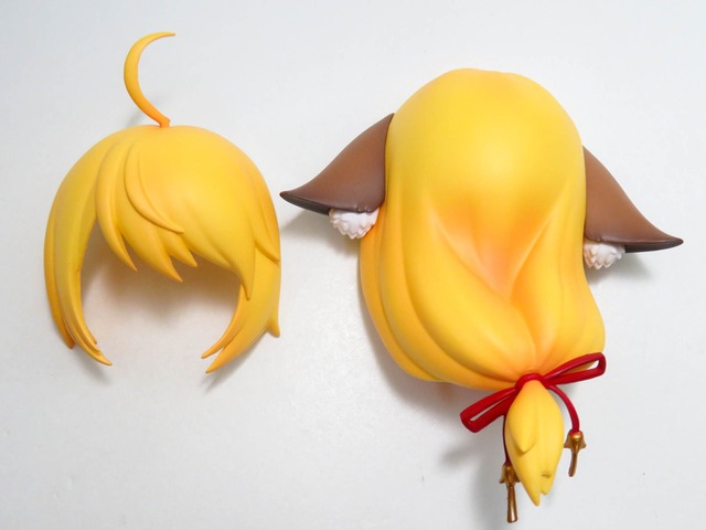 再入荷（A－ランク）【1129】 塗山スース 髪パーツ 狐耳ポニーテール　ねんどろいど