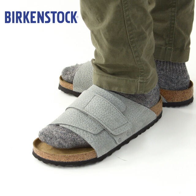 BIRKENSTOCK [ビルケンシュトック正規販売店] M Kyoto SOFT FOOTBED [1019744] 本革 ベロア 【ワイズ レギュラータイプ】 キョウト  ソフトフットベッド・スウェード MEN'S [2021SS]