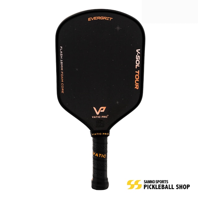 Vatic Pro V-Sol Tour Flash with Evergrit 16mm ピックルボールパドル