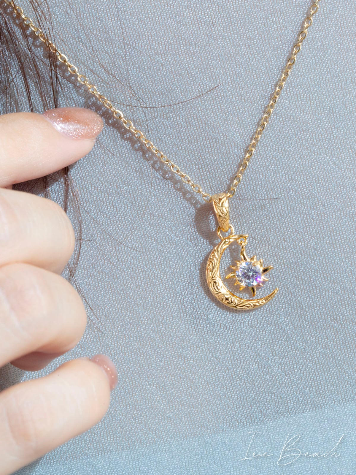 sun and moon necklace | IRIEBEACH sun and moon necklace | IRIEBEACH