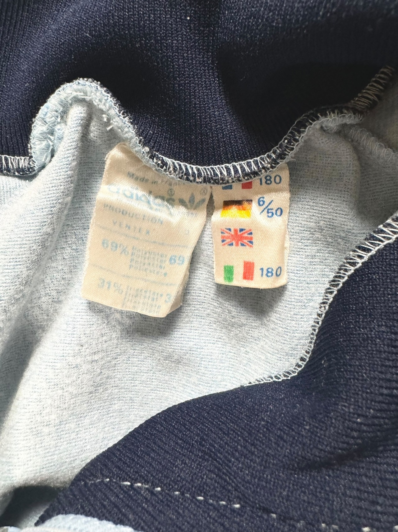 Big Size 70s French Adidas Ventex First Model Track Jacket